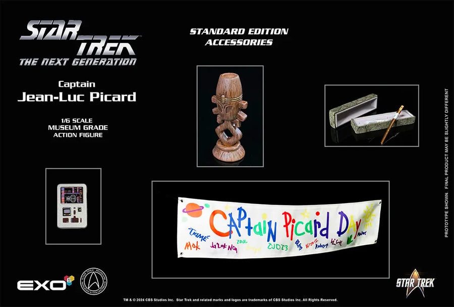 Captain Jean-Luc Picard (Standard Version) – EXO-6 – ActionFigure Brasil