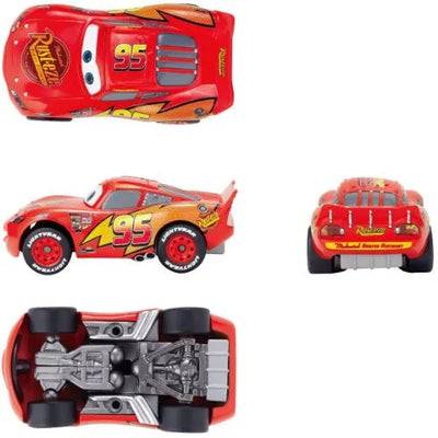 Cars - Lightning McQueen - Revoltech - Revoltech Pixar Figure Collection - 3 (Kaiyodo Pixar The Walt Disney Company)ㅤ – Kaiyodo – ActionFigureBrasil — detalhe do produto