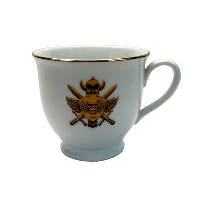 Castle Grayskull Crest Porcelain Cup & Saucer Set – Factory Entertainment – ActionFigure Brasil — acessórios
