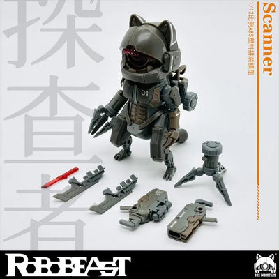 Cat Explorer - Scanner (ROBOBEAST)ㅤ – East – ActionFigureBrasil — ângulo diferente