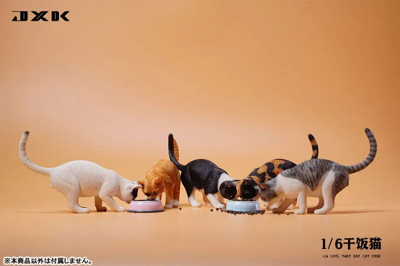 Cat Having a Dinner A1ㅤ – JXK Studio – ActionFigureBrasil
