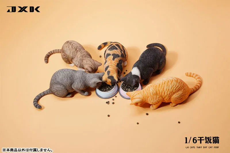 Cat Having a Dinner B5ㅤ – JXK Studio – ActionFigureBrasil