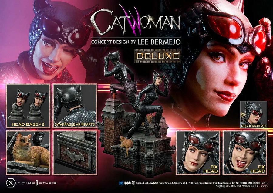 Catwoman (Deluxe Bonus Version) Batman (Comics) – Prime1Studio – ActionFigure Brasil