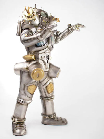 CCP 1/6 Tokusatsu Series Ultra Seven Alien Robot King Joe Gun Metal Ver.ㅤ – CCP – ActionFigureBrasil — ângulo diferente