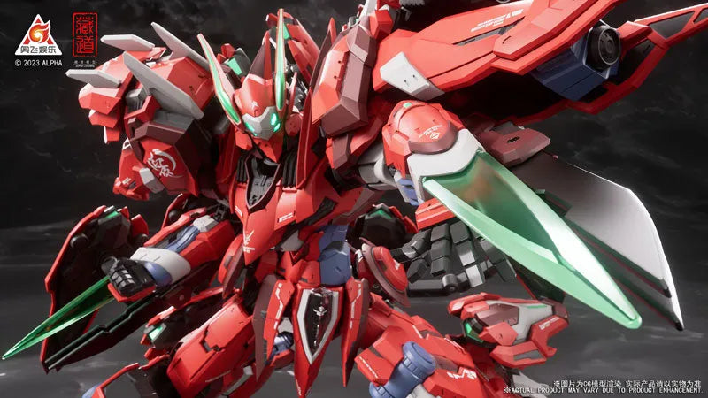 CD-FA-04 - KAINAR ASY-TAC FRONTEER - DSK-02 Full Armor Dussack - Red Night Dedicated Machine - 1/100 (ZEN Of Collectible)ㅤ – ZEN Of Collectible – ActionFigureBrasil