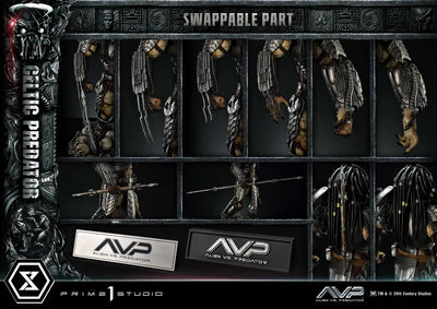 Celtic Predator (Bonus Version) Alien vs. Predator – Prime1Studio – ActionFigure Brasil