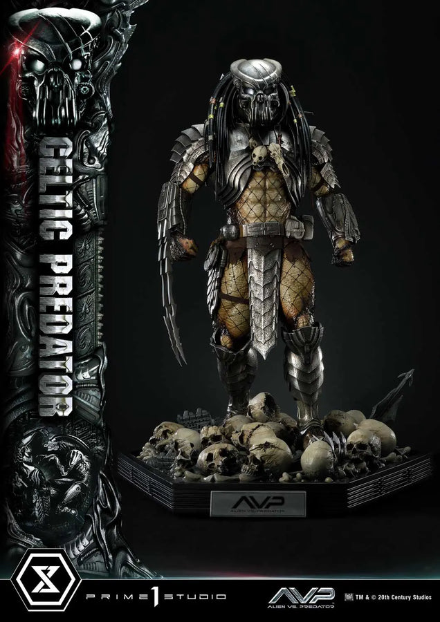Celtic Predator (Bonus Version) Alien vs. Predator – Prime1Studio – ActionFigure Brasil