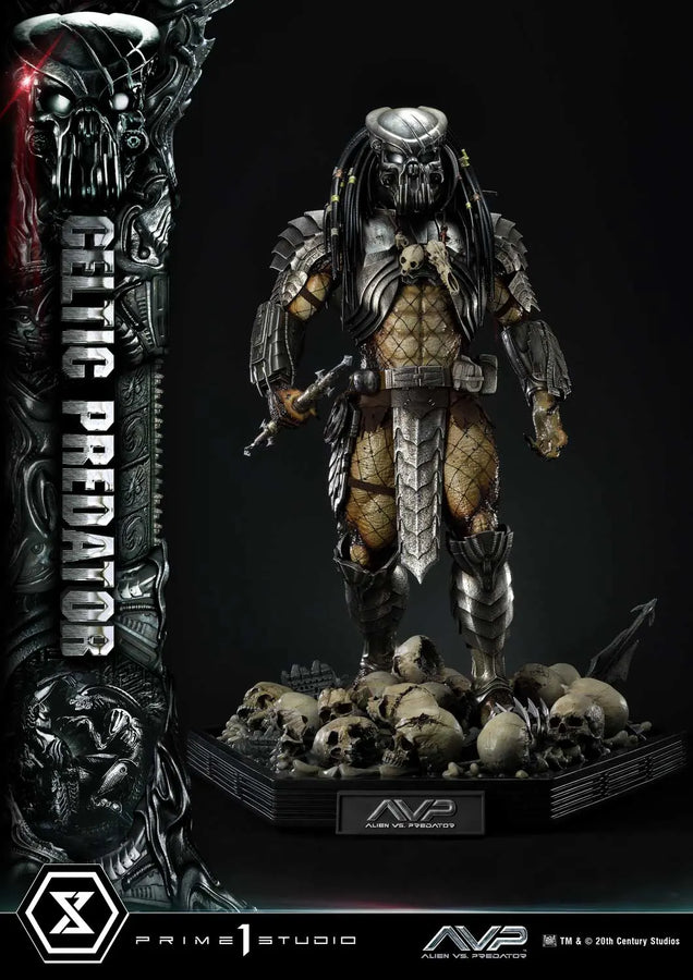 Celtic Predator (Bonus Version) Alien vs. Predator – Prime1Studio – ActionFigure Brasil