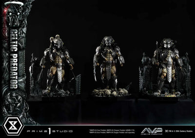Celtic Predator (Bonus Version) Alien vs. Predator – Prime1Studio – ActionFigure Brasil