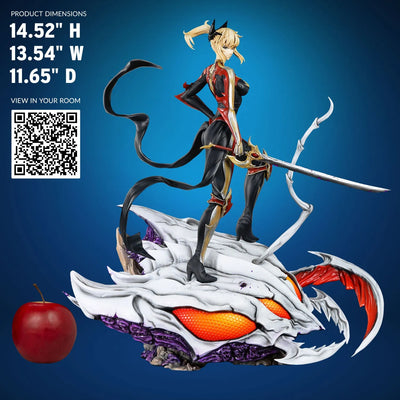 Chae Hae – Kitsune Statue – ActionFigure Brasil — ângulo diferente