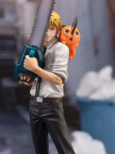 Chainsaw Man - Denji - Pochita - S-Fire - 1/7 (SEGA) [Shop Exclusive]ㅤ – SEGA – ActionFigureBrasil — com base expositora
