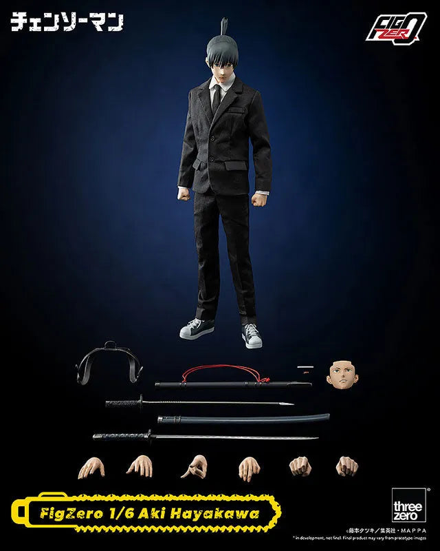 Chainsaw Man - Hayakawa Aki - FigZero - 1/6 (ThreeZero)ㅤ – ThreeZero – ActionFigureBrasil