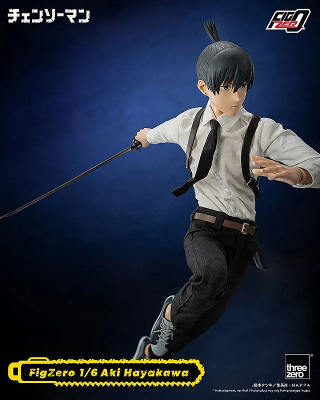 Chainsaw Man - Hayakawa Aki - FigZero - 1/6 (ThreeZero)ㅤ – ThreeZero – ActionFigureBrasil