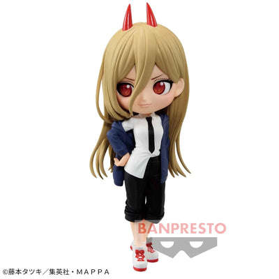 Chainsaw Man - Power - Q Posket (Bandai Spirits)ㅤ – Bandai Spirits – ActionFigureBrasil — embalagem