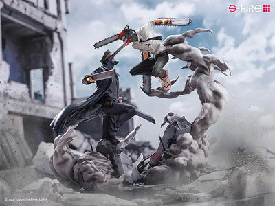 Chainsaw Man vs. Samurai Sword – SEGA – ActionFigure Brasil — acessórios