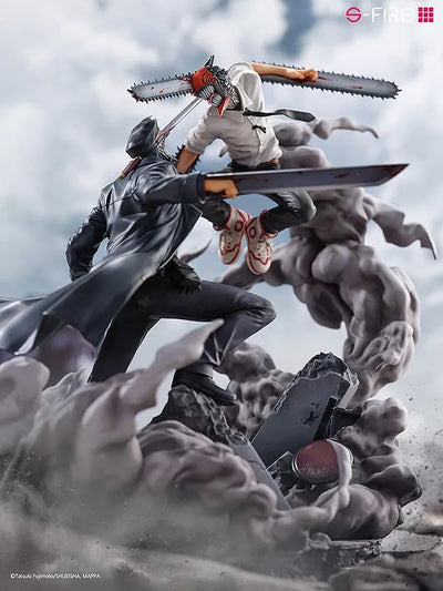 Chainsaw Man vs. Samurai Sword – SEGA – ActionFigure Brasil — close