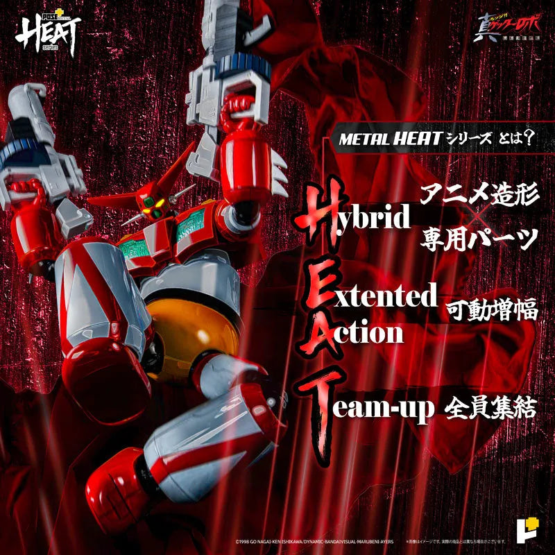 Change!! Getter Robo: Sekai Saigo no Hi - Getter 1 - Metal Heat Series - 2025 Re-release (Art Storm, Pose+)ㅤ – Art Storm – ActionFigureBrasil