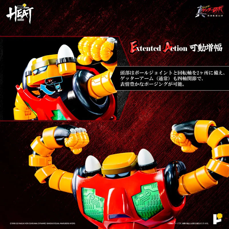 Change!! Getter Robo: Sekai Saigo no Hi - Getter 3 - Metal Heat Series - 2025 Re-release (Art Storm, Pose+)ㅤ – Art Storm – ActionFigureBrasil