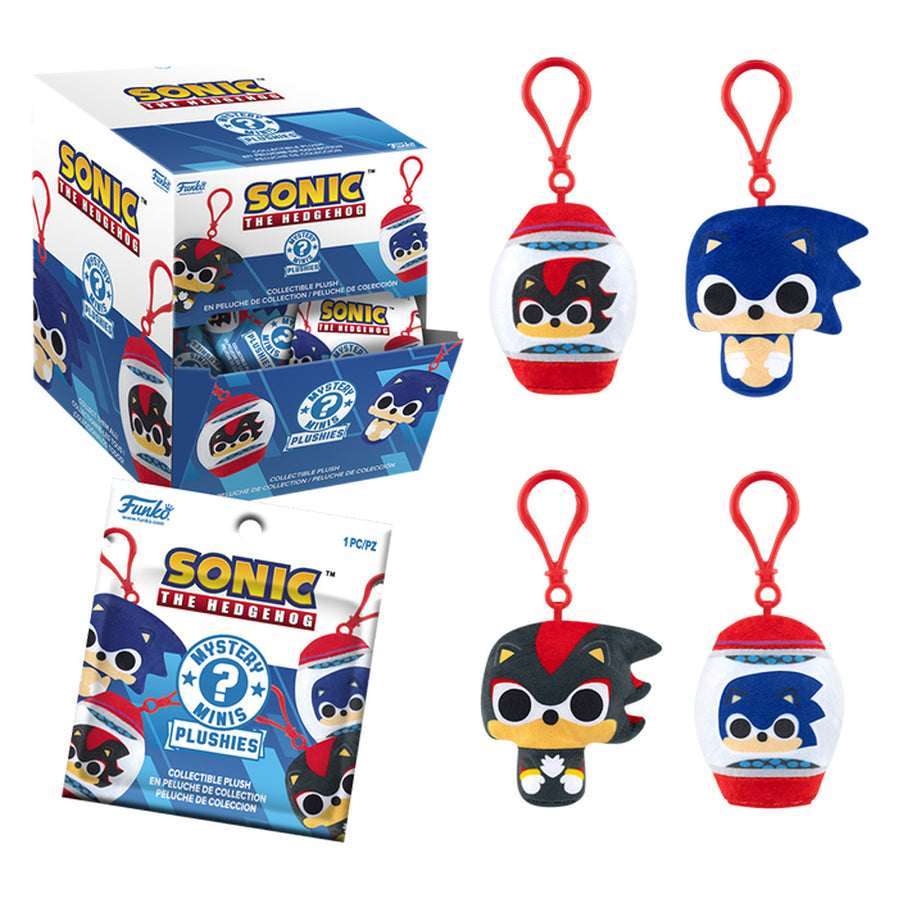 CHAVEIRO FUNKO PLUSH MYSTERY MINI SONIC THE HEDGEHOG (87861)