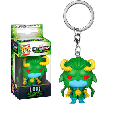 CHAVEIRO FUNKO POCKET POP KEYCHAIN MECH STRIKE MONSTER HUNTERS - LOKI