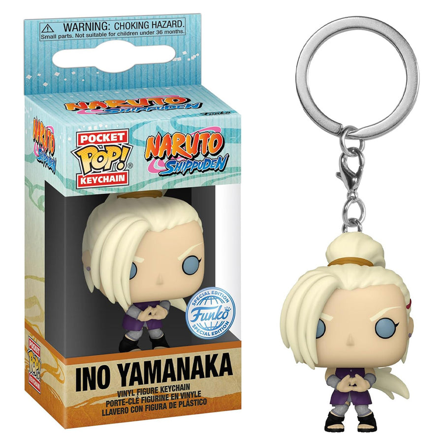 CHAVEIRO FUNKO POCKET POP KEYCHAIN NARUTO SHIPPUDEN EXCLUSIVE - INO YAMANAKA (76744) BRINDE
