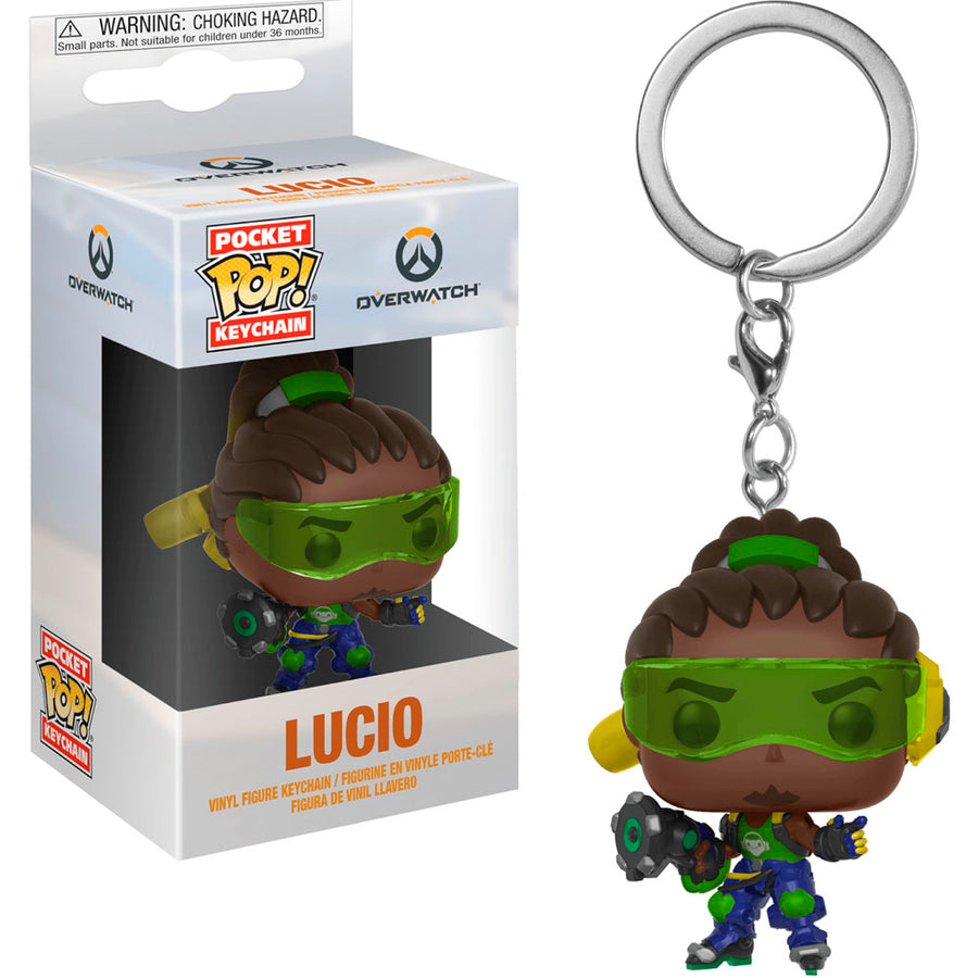 CHAVEIRO FUNKO POCKET POP KEYCHAIN OVERWATCH - LUCIO BRINDE