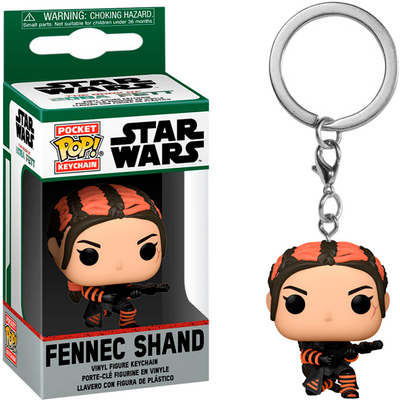 CHAVEIRO FUNKO POCKET POP KEYCHAIN STAR WARS - FENNEC SHAND
