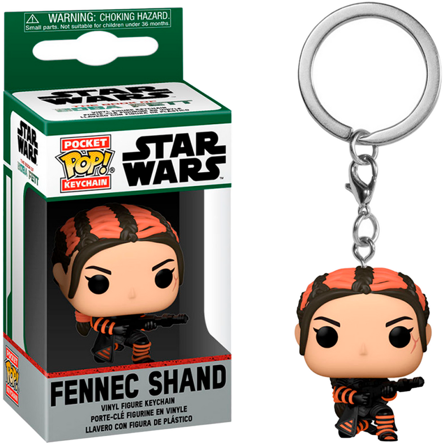 CHAVEIRO FUNKO POCKET POP KEYCHAIN STAR WARS - FENNEC SHAND