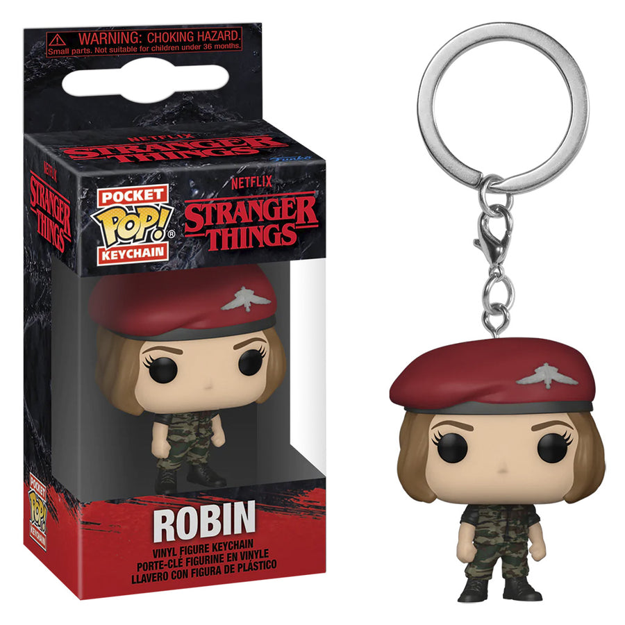 CHAVEIRO FUNKO POCKET POP KEYCHAIN STRANGER THINGS S4 - ROBIN 65629 BRINDE