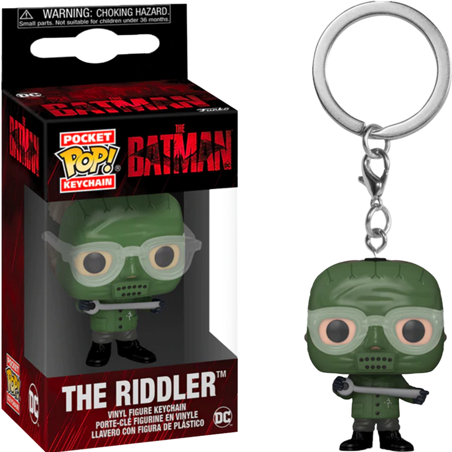 CHAVEIRO FUNKO POCKET POP KEYCHAIN THE BATMAN - THE RIDDLER