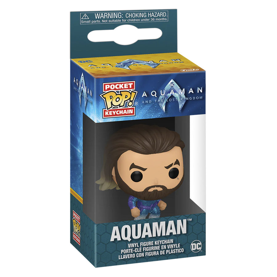 CHAVEIRO FUNKO POP KEYCHAIN DC AQUAMAN AND THE LOST KINGDOM - AQUAMAN 67574