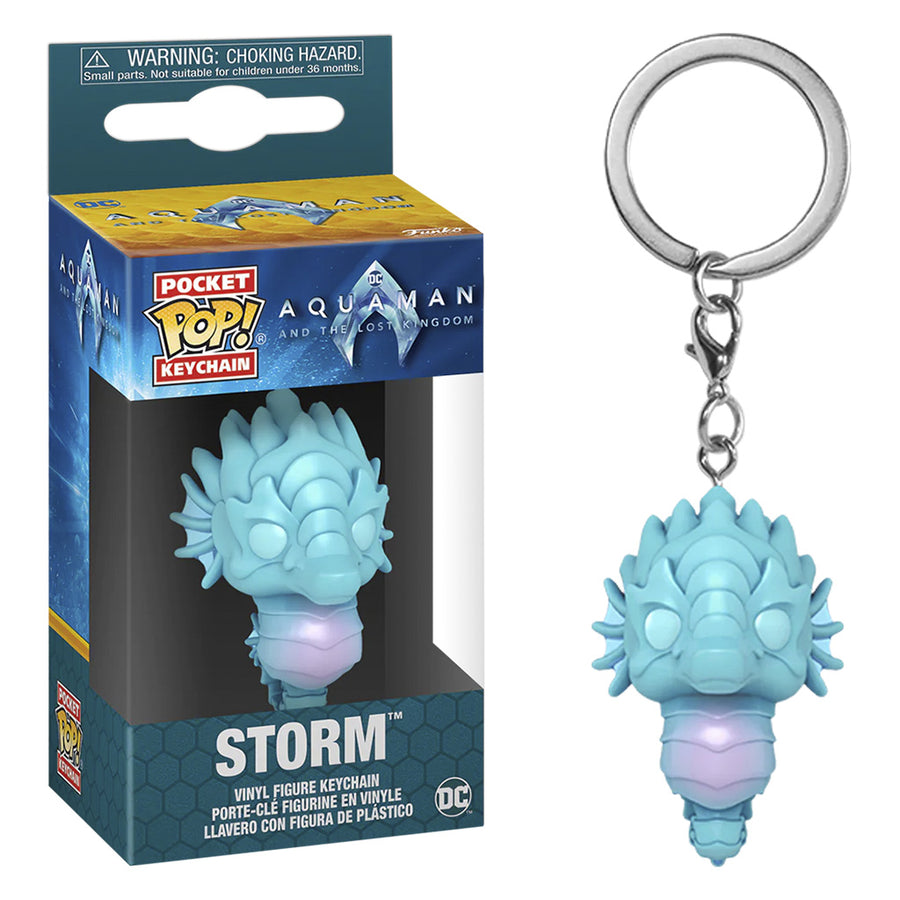 CHAVEIRO FUNKO POP KEYCHAIN DC AQUAMAN AND THE LOST KINGDOM - STORM (67576) BRINDE