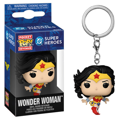 CHAVEIRO FUNKO POP KEYCHAIN DC SUPER HEROES - WONDER WOMAN (86377)