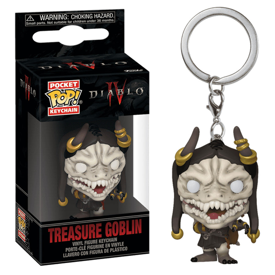 CHAVEIRO FUNKO POP KEYCHAIN DIABLO IV - TREASURE GOBLIN (82374) BRINDE