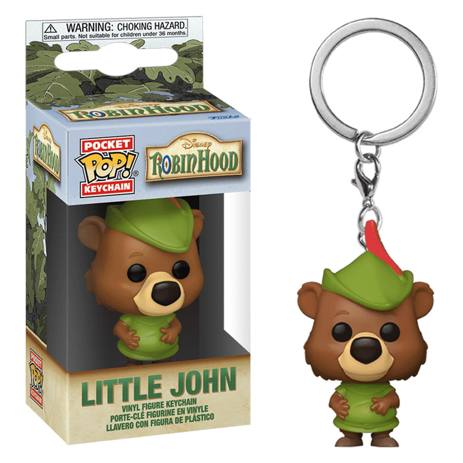 CHAVEIRO FUNKO POP KEYCHAIN DISNEY ROBIN HOOD - LITTLE JOHN (75916) BRINDE