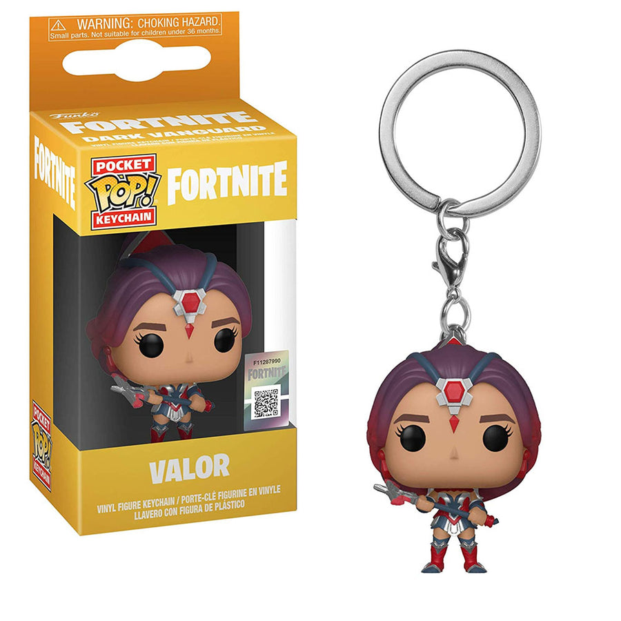 CHAVEIRO FUNKO POP - KEYCHAIN FORTNITE VALOR BRINDE
