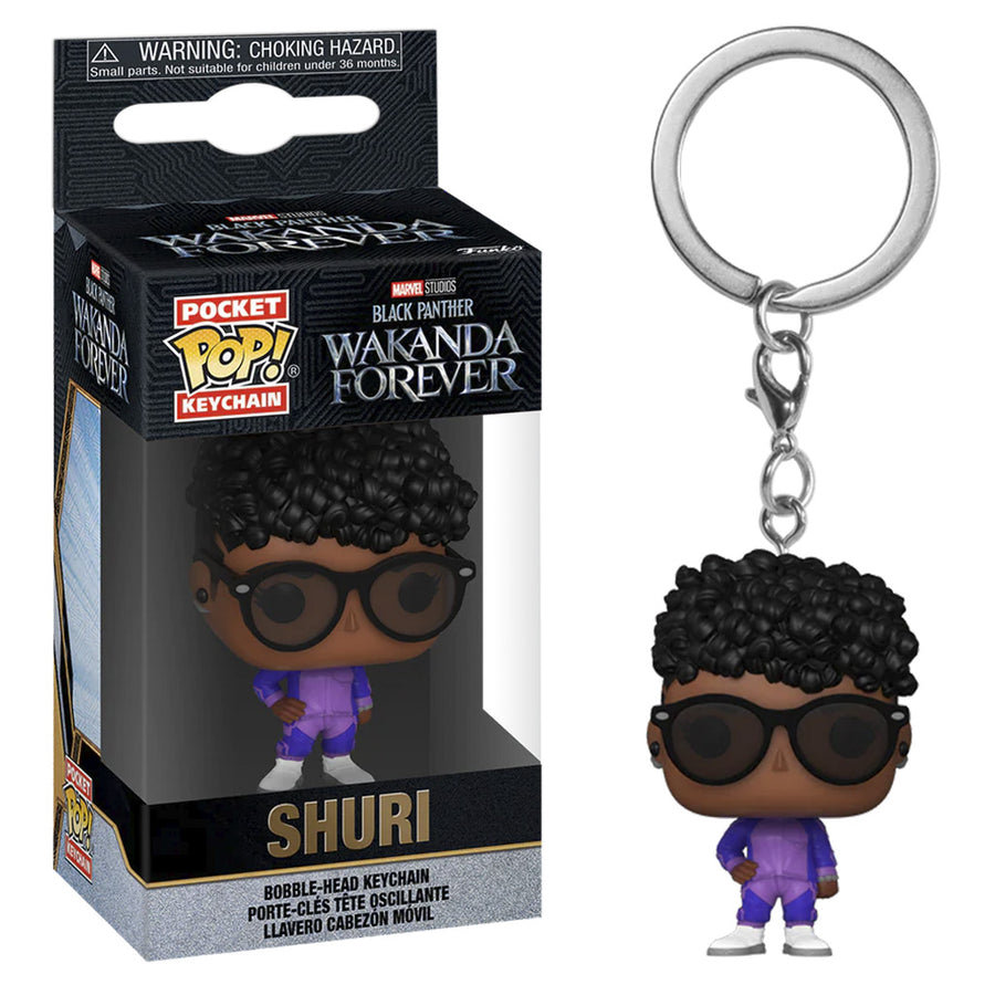 CHAVEIRO FUNKO POP KEYCHAIN MARVEL BLACK PANTHER: WAKANDA FOREVER - SHURI (63937) BRINDE