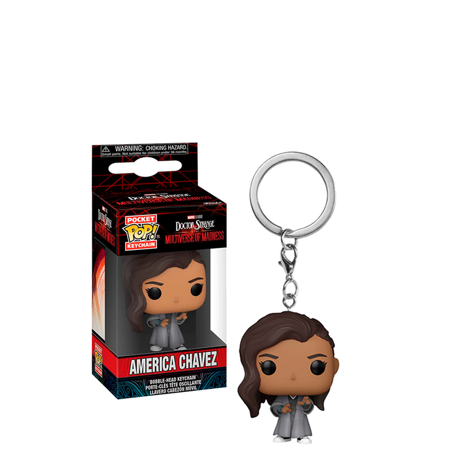 CHAVEIRO FUNKO POP KEYCHAIN MARVEL DOCTOR STRANGE 2 - AMERICA CHAVEZ 62404