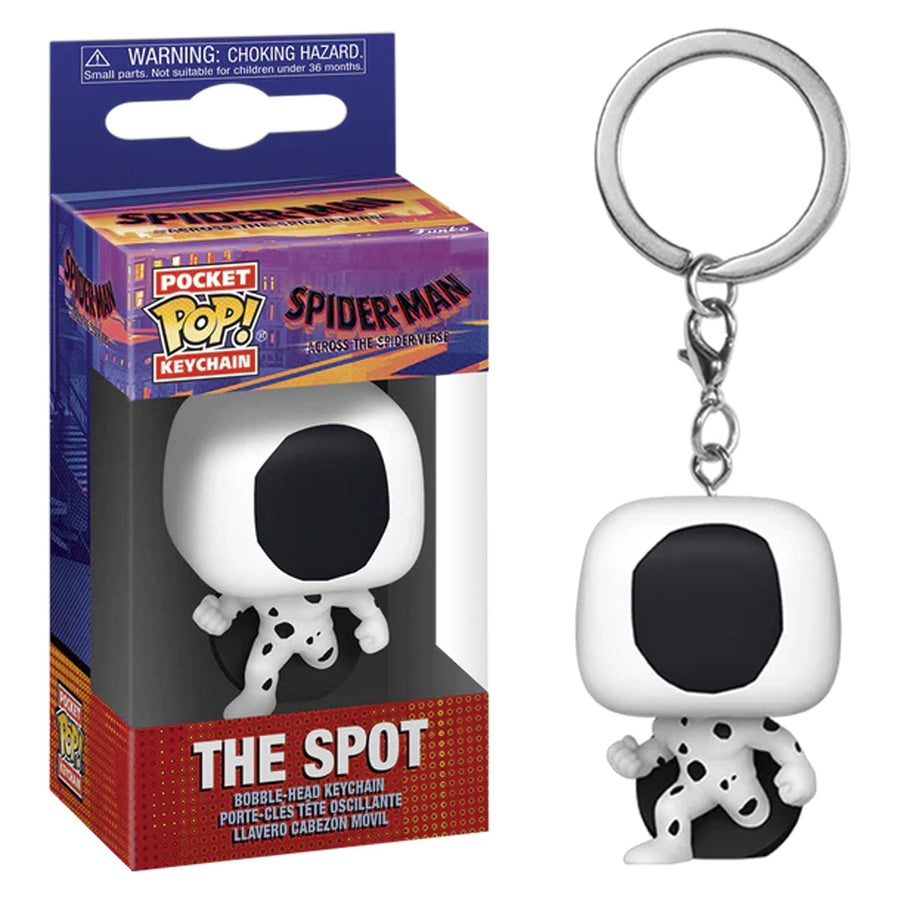 CHAVEIRO FUNKO POP KEYCHAIN SPIDER-MAN: ACROSS THE SPIDERVERSE - THE SPOT (70944) BRINDE