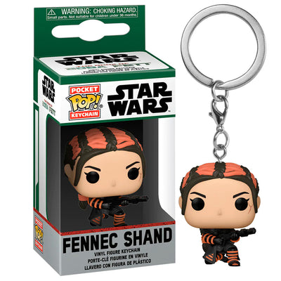 CHAVEIRO FUNKO POP KEYCHAIN STAR WARS BOBA FETT - FENNEC SHAND