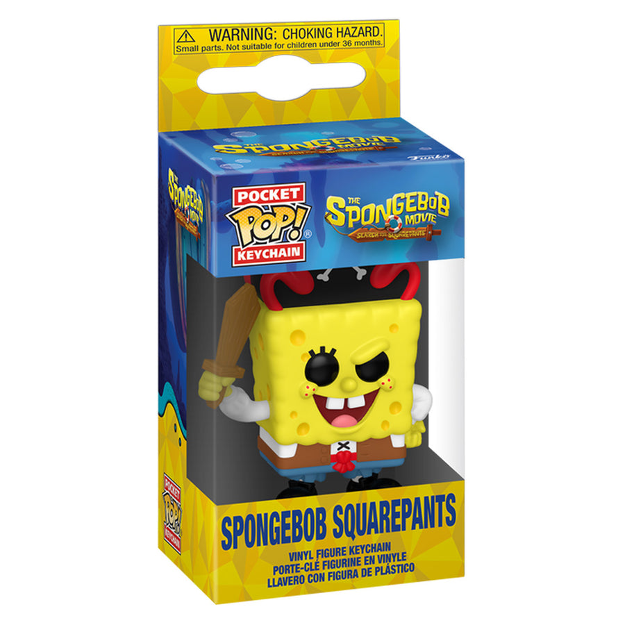 CHAVEIRO FUNKO POP KEYCHAIN THE SPONGEBOB MOVIE - SPONGEBOB SQUAREPANTS (83589)