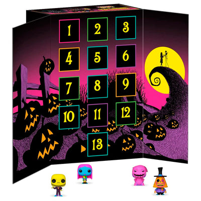 CALENDÁRIO FUNKO POP POCKET CALENDAR DISNEY - THE NIGHTMARE BEFORE CHRISTMAS 2022 (BLACKLIGHT)
