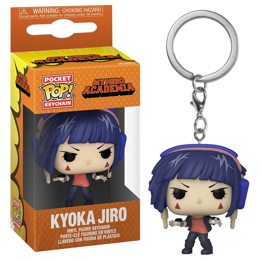 CHAVEIRO FUNKO POP POCKET KEYCHAIN MY HERO ACADEMIA - KYOKA JIRO BRINDE