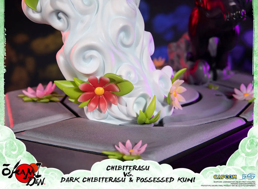 Chibiterasu vs Dark Chibiterasu & Possessed Kuni – First 4 Figures – ActionFigure Brasil