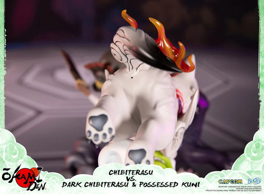 Chibiterasu vs Dark Chibiterasu & Possessed Kuni – First 4 Figures – ActionFigure Brasil