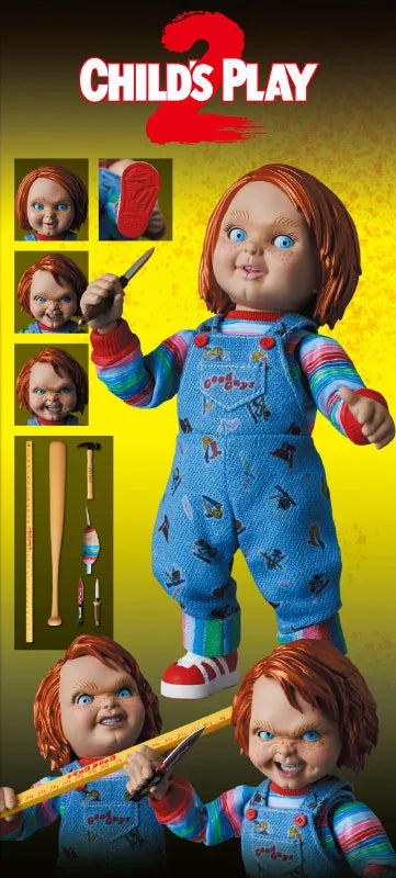 Child's Play 2 - Chucky - Mafex (No.112-278) (Medicom Toy)ㅤ – Medicom Toy – ActionFigureBrasil
