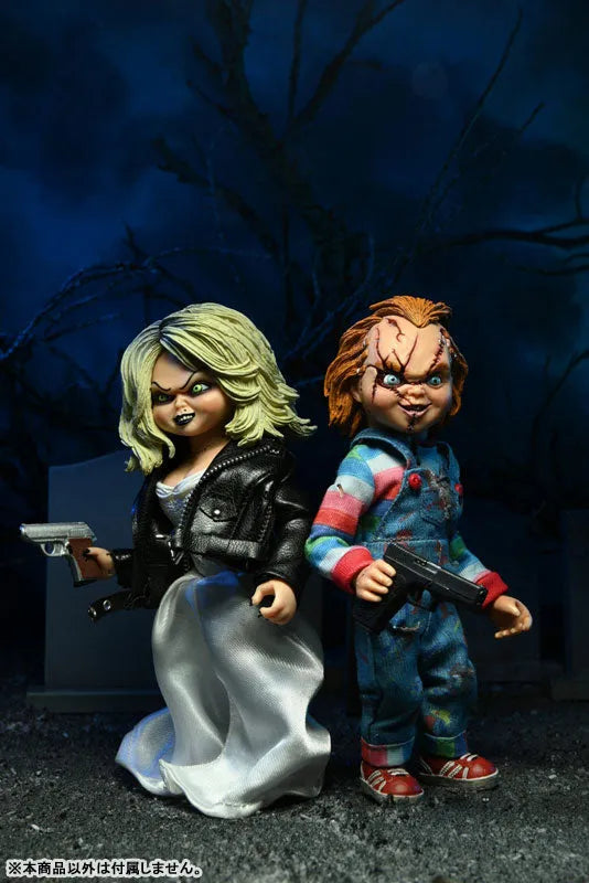 Child's Play Bride of Chucky / Chucky & Tiffany Action Doll 2PKㅤ – NECA – ActionFigureBrasil