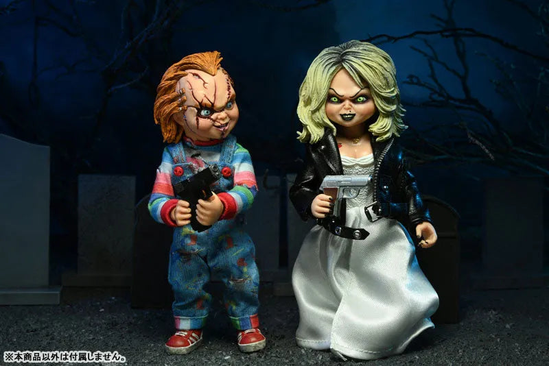 Child's Play Bride of Chucky / Chucky & Tiffany Action Doll 2PKㅤ – NECA – ActionFigureBrasil