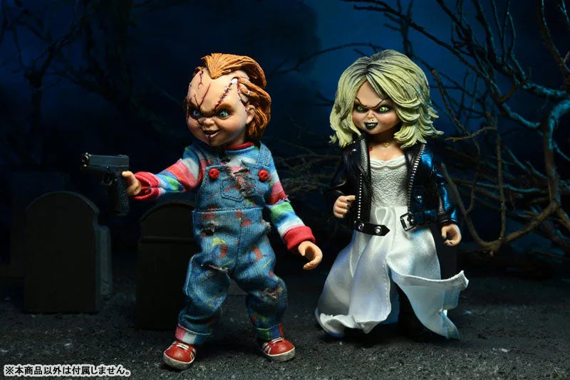 Child's Play Bride of Chucky / Chucky & Tiffany Action Doll 2PKㅤ – NECA – ActionFigureBrasil