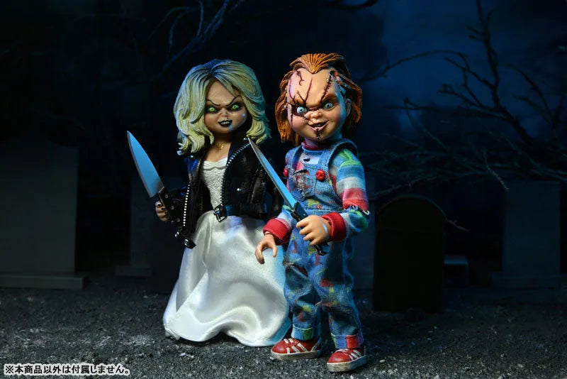 Child's Play Bride of Chucky / Chucky & Tiffany Action Doll 2PKㅤ – NECA – ActionFigureBrasil